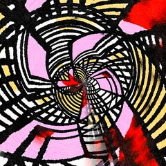 illustration. Artistic background image. Abstract painting on canvas. Contemporary art.