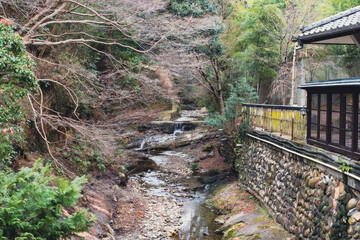 Hot springs and streams in Kitaibaraki