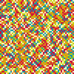 Abstract Geometric Pattern generative computational art illustration