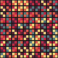 Abstract Geometric Pattern generative computational art illustration