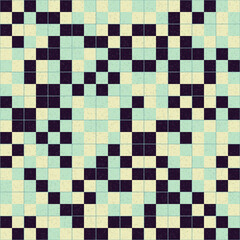 Abstract Geometric Pattern generative computational art illustration