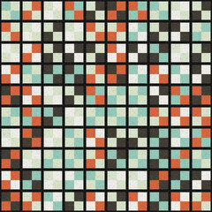 Abstract Geometric Pattern generative computational art illustration