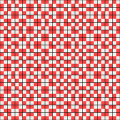 Fototapeta premium Abstract Geometric Pattern generative computational art illustration