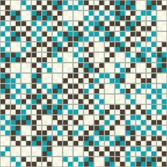 Abstract Geometric Pattern generative computational art illustration