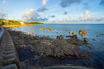 沖縄県石垣島の海がある風景 Ishigaki Okinawa