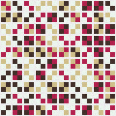 Abstract Geometric Pattern generative computational art illustration