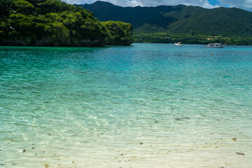 沖縄県石垣島の海がある風景 Ishigaki Okinawa