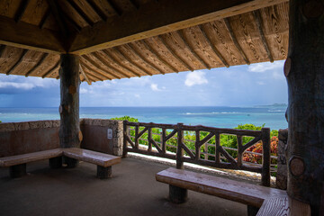 沖縄県石垣島の海がある風景 Ishigaki Okinawa