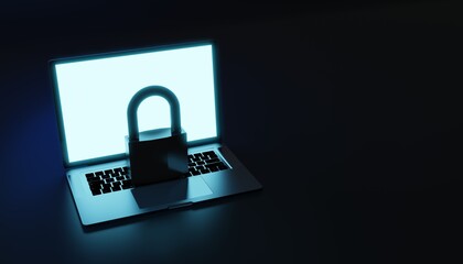 Cyber security data protection business technology privacy concept.