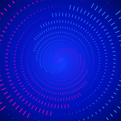 Abstract Lines Made of Geometric Patterns, Auxiliary Graphic Element, Creative Linear Shapes. Graphic shapes designed for use in designs. Background circular line shapes. Beautiful geometric