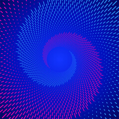 Abstract Lines Made of Geometric Patterns, Auxiliary Graphic Element, Creative Linear Shapes. Graphic shapes designed for use in designs. Background circular line shapes. Beautiful geometric