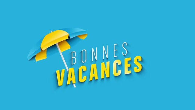 bonnes vacances