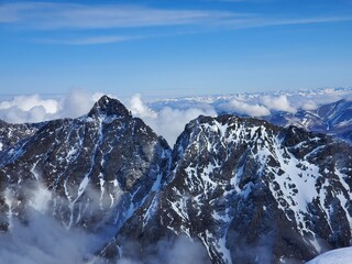 Snow hanging on as spring continues.