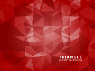Vector of modern abstract triangular background - Vector