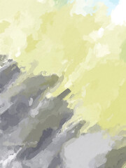 tie-dye oil paint style abstract background with paint brush texture