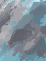 tie-dye oil paint style abstract background with paint brush texture