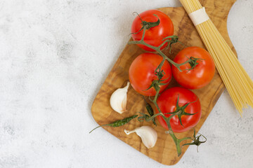 イタリアンパスタの食材1