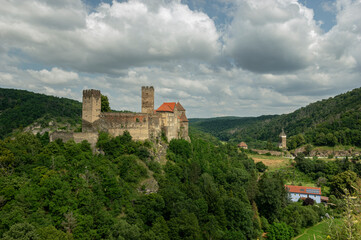 Fototapeta na wymiar Burg Hardegg is a castle in Lower Austria