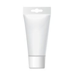 Realistic small tube. For cosmetics, cream, tooth paste
