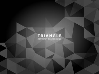 Vector of modern abstract triangular background - Vector