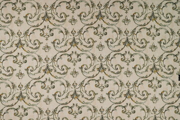 seamless damask wallpaper on fabric
