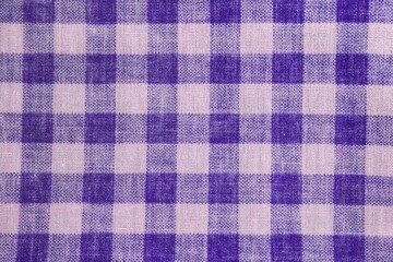 blue plaid fabric texture