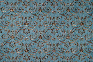 pattern with flowers on fabric