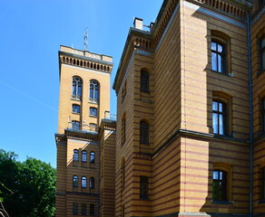 Historisches Bauwerk im Wissenschaftspark Albert Einstein, Potsdam, Brandenburg