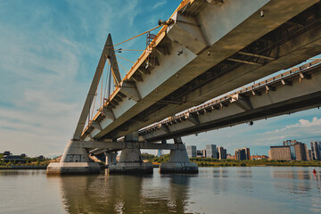 Obraz premium Millennium Bridge, Russia