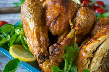 Roasted chicken