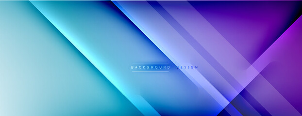 Abstract background. Shadow lines on bright shiny gradient background.