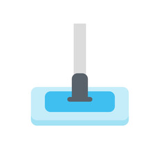 Mop vector. Mop for cleaning the floor to kill germs.