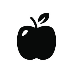Apple icon vector graphic illustration
