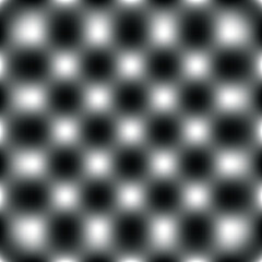 Black and white blur checkered vector background 
