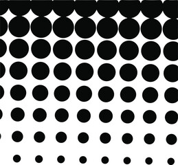 Black halftone background. Black polka dot. Halftone pattern. Modern Halftone Background, backdrop, texture, pattern. Vector illustration. Halftone Backdrop.