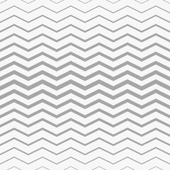 Gray toothed waves. Vector gradiantal seamless curve lines.