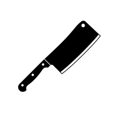 vector knife isolated on white background