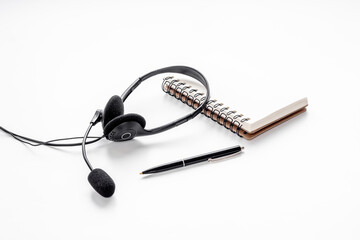 Voip headset for pc call center support