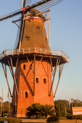 mill of peoples unidos, heritage of the city of holambra-sp, different parts, holambra-sp, brasil-july 07,2021.