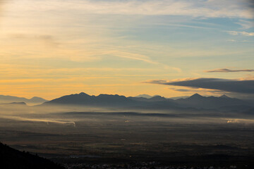 Obraz premium Winter landscape in Cap de Creus Nature Park, Spain