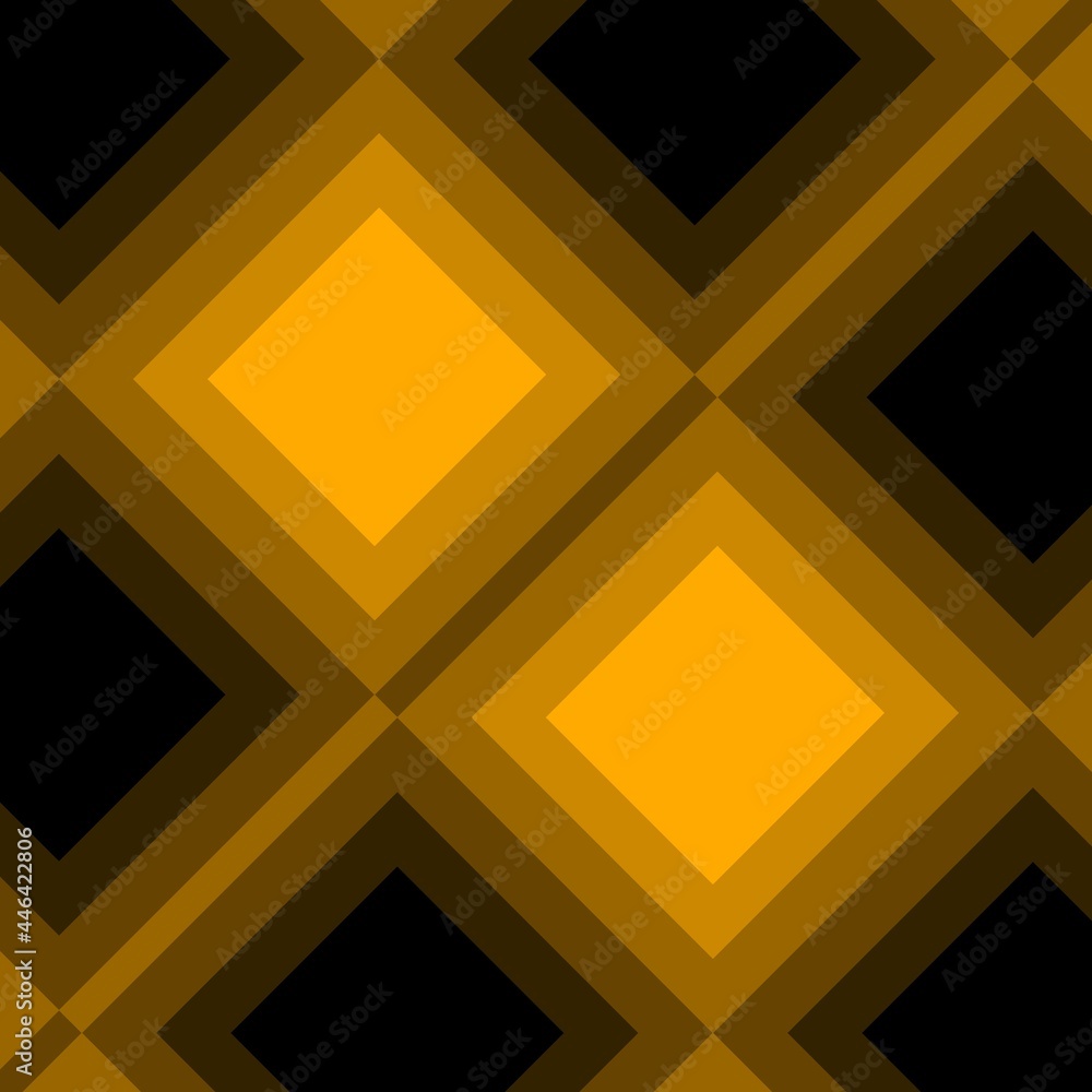 Poster initial stepwise colour gradient from yellow gold to black utilized to generate detailed and intrica