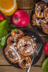 Homemade apple cider donuts