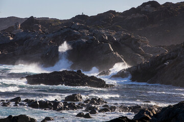 Winter landscape in Cap de Creus Nature Park, Spain