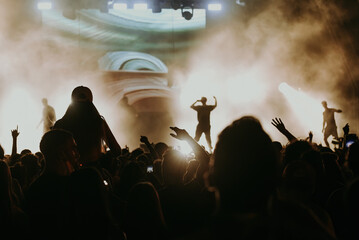 crowd at concert