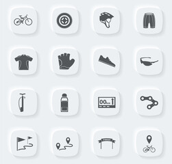 Bicycle icons