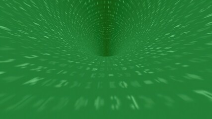 Driving through the binary data tunnel