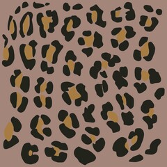 abstract seamless pattern with leopard skin. Fur animal skin fashion textile, surface design. Textile design, fabric