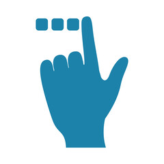 hand reading braille