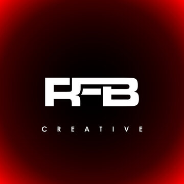 RFB Letter Initial Logo Design Template Vector Illustration