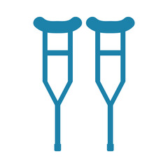 crutches icon image
